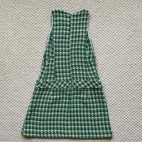 NWT Zara sleeveless textured pinafore dress - Picture 7 of 12